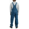 thumbnail image 3 of Carhartt 104672-DST Loose-Fit Denim Bib Overalls for Men - Darkstone - 44x30, 3 of 3