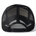 thumbnail image 2 of Mesh Cap - Black Trucker Hat with Net, One Size, 2 of 4