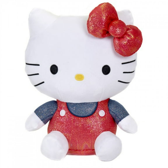 Hello Kitty Glitter Outfit 10 Plush Toy