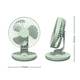 thumbnail image 2 of Ventilador con cabeza móvil Escritorio para estudiantes Mini ventilador USB silencioso Rosa JM, 2 of 5