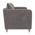 thumbnail image 2 of CosmoLiving by Cosmopolitan Coco Channel Tufted Sofa, Ivory Velvet, 2 of 8