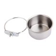 thumbnail image 3 of ON CAGE BOWL Coop Cup, Clamp Dog Dish Crate Acero inoxidable Bird 30/20/10oz Zulema none, 3 of 7