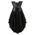thumbnail image 3 of Homenesgenics Womens Dresses Clearance Punk Mesh Skirt Cosplay Womens Gothic Corsets Corset Bustier Lingerie Top Sexy underwear Set, 3 of 6