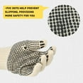 thumbnail image 4 of SSBM PVC Dot Knit Gloves for Wome's 9.5" Single Sided 7 Guage Industrial Work Cotton String Tan 12 Pairs (Reusable & Washable), 4 of 5