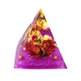 thumbnail image 1 of Adorno generador de energía de cristales de pirámide de orgonita de piedra natural de 5 cm (D) Likrtyny Para estrenar, 1 of 9