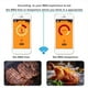 thumbnail image 2 of Termómetro digital para alimentos Inteprter para barbacoa Smoker 4 sondas ABS lectura rápida, 2 of 6