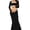 Black, variant on RTKFRFLM Maternity Evening Dress Backless Pregnancy Gown for Photoshoot Black M