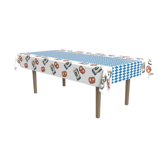 Beistle - Oktoberfest Tablecover - 54" x 108" - Pack of 12
