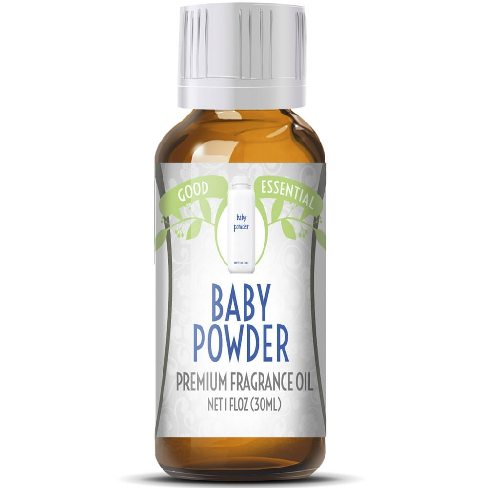 Baby Powder Scented Oil by Good Essential (Huge 1oz Bottle Premium