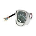 thumbnail image 3 of Instrumento de motocicleta 12V velocímetro C70 odómetro -30  degreeC ~ 80  degreeC accesorios de calibre placa de guía de luz Universal para, 3 of 9