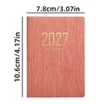 thumbnail image 3 of OJSFQUFP Daily Planner Notebook Hardcover Weekly Planner 2027 (3" x 4") Mini Notebook Academic Calendar & Monthly Tabs,Ideal for Students,Work & Home, 3 of 6