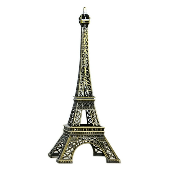 1Pcs 3.1 Inch Height Eiffel Tower Model Vintage Style France Paris Eiffel Tower Statue Model Ornament iffel Tower Figurine for Souvenirs