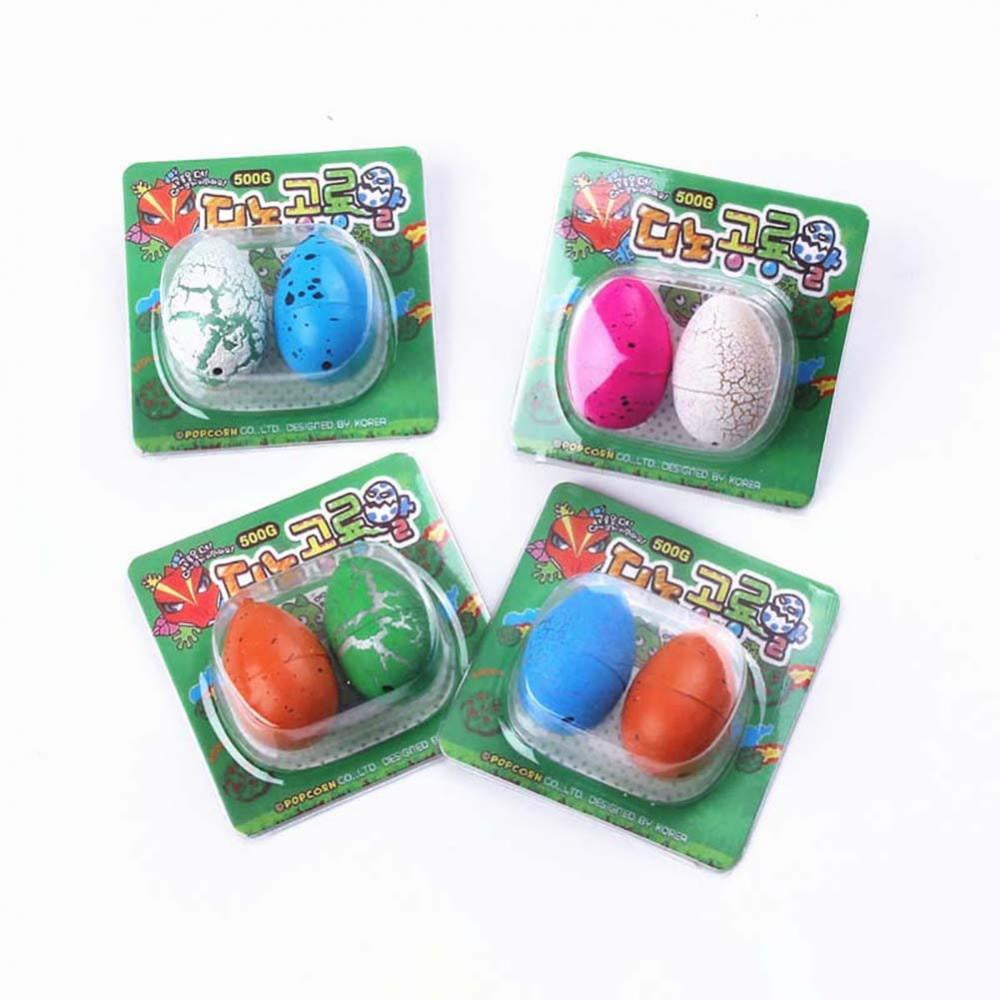 8 Pieces Dinosaur Eggs Toys Dino Eggs Grow in Water Hatching in Water