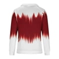 thumbnail image 5 of Lenpel Women's Plus Size Sweatshirts Long Sleeve Lapel Quarter Zip Pullover Tunic Tops Fall Fashion Outfits, 5 of 6