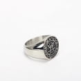 thumbnail image 1 of Anillo con el sello secreto de Salomón, sello del rey Salomón, anillos de acero inoxidable, amuleto mágico, joyería, 9, 1 of 5
