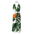 thumbnail image 5 of successthop Womens Dressy Jumpsuits Wedding Guest Loose V Neck One Piece Tie Back Elastic Wide Leg Floral Lounge Wear S, 5 of 6