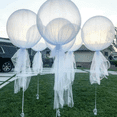 thumbnail image 2 of Globos Transparentes Tilco Balloons Globo de Látex Redondo 40 pulgadas Pack 10 unidades, 2 of 3