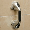 thumbnail image 5 of HealthSmart Grab Bars for Bathroom with Germ Protection, Suction Cup Shower Handle for Bathtubs and Showers, Shower Safety and Balance Handlebar for Elderly and Handicap, Chrome, 16", 5 of 9