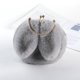 thumbnail image 1 of Bolso de peluche para mujer, bandolera portátil, bolso de princesa, bolso de peluche de piel sintética, bolso con cadena, bolso con orejas de conejo a juego, 1 of 5