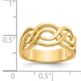 thumbnail image 3 of Bague Infini en Or Jaune 14k, 3 of 10