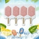 thumbnail image 4 of ¡Campaña con descuento!Moldes para paletas,Moldes para pasteles caseros Moldes para paletas Moldes para paletas de silicona 4 cavidades Hexágonos Moldes para hielo Fabricante gratuito para postres, 4 of 5