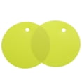 thumbnail image 1 of Unique Bargains 50pcs Waterproof Shipping Tags, PVC Metal Eyelet Durable Label Tear Resistant Blank Tag Yellow, 1 of 6
