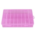 thumbnail image 2 of Caja Ajustable De Plástico Para Joyería De 24 Rejillas, Organizador Desmontable, Estuche De Almacenamiento Para Pendientes Con Cubierta A Prueba De Polvo, Compacto Y Práctico, 2 of 7