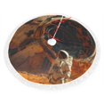 thumbnail image 2 of Christmas Tree Skirt, Astronaut Exploring Mars Christmas Tree Decorations Indoor, Tree Skirts Mat With Tassel Trim for Halloween New Year Holiday Christmas Party Decor 30 Inches, 2 of 7