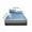 #1 Blue, variant on Cooling Mattress Pad, Ice Silk Bed Topper for Hot Sleepers, Breathable and Machine Washable, Foldable Summer Bedding, Enhances Sleep Comfort for Adults