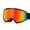 Black frame red, variant on Ski Goggles Double Layered Lens Fog Resistant Comfortable Wear for Boy Girl Winter Sport Skiing Snowboarding Cycling