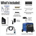 thumbnail image 4 of Westinghouse 12,000 Peak Watt Portable Inverter Generator, Tri Fuel, Gas, Propane, Natural Gas Powered, Remote Start with CO Sensor, 4 of 13