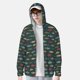 thumbnail image 2 of Balery River Freshwater Fish Sudadera ligera de manga larga con capucha y protección solar UPF 50+ para hombre y mujer, ideal para pesca y running-X-Large, 2 of 7