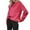 Red, variant on Women's Solid Color Crewneck Sweatshirt, Soft Long Sleeve Pullover Top for Fall Winter, Casual Comfortable Daily Wear Loungewear, All Season Basic Wardrobe Essential for Women Beige L
