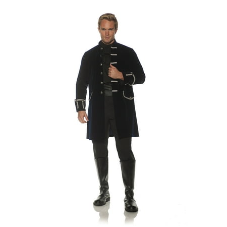 Frock Coat Mens Adult Victorian Costume Accessory Navy Blue