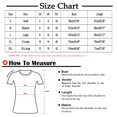 thumbnail image 3 of Fesfesfes Women Tops Women Summer Color V Neck Temperament Gentle Hollow Out T-shirt Short Sleeve Athletic Shirt Women 12(XXL), 3 of 9