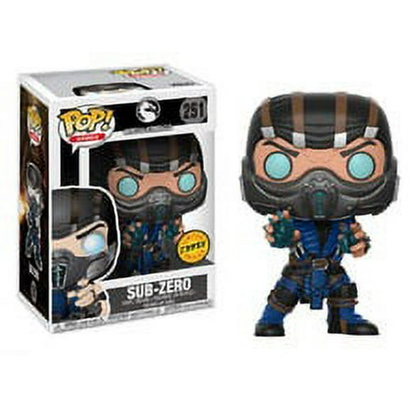 Funko Pop! Games Mortal Kombat Sub-Zero Vinyl Figure Chase Toy #251