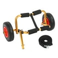 thumbnail image 2 of Canoe Carrier Dolly, Strong Load Capacity Foldable Kayak Dolly Trailer  for Small Boats, 2 of 7