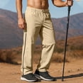 thumbnail image 2 of Men'S Hiking Cargo Pants Water Resistant Quick Dry Lightweight Fishing Camping Travel Outdoor Pants With Side Zipper, 2 of 6