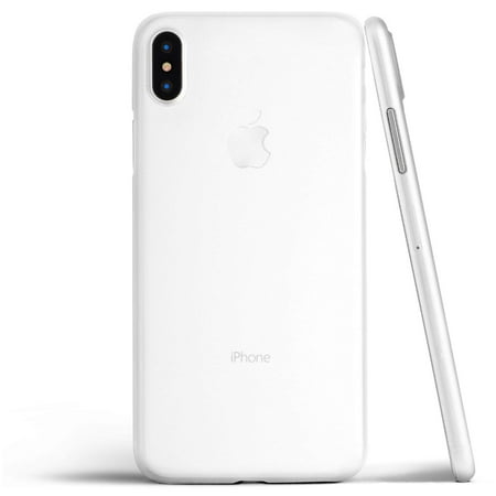 Thin iPhone Xs Max Case, Thinnest Cover Ultra Slim Minimal - for Apple iPhone Xs Max (2018) - totallee (Frosted (Best Thinnest Iphone 5 Case)
