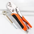 thumbnail image 6 of koolsoo Floor Heating Pipe Removal Pliers Special Pipe Wrench Tool, Anti Slip Rubber Handle, Professional Plumbing Pliers Pipe Pliers 0.5inch 0.75inch, 6 of 8