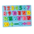 thumbnail image 3 of número forma rompecabezas tablero de reconocimiento juguete de educación temprana regalos de Navidad 1-20 digitales CUTICAT rompecabezas de números y formas, 3 of 8