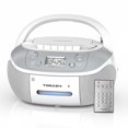 thumbnail image 1 of Radiograbadora con reproductor de CD TOMASHI CD-860A USB SD radio y casetera, 1 of 6