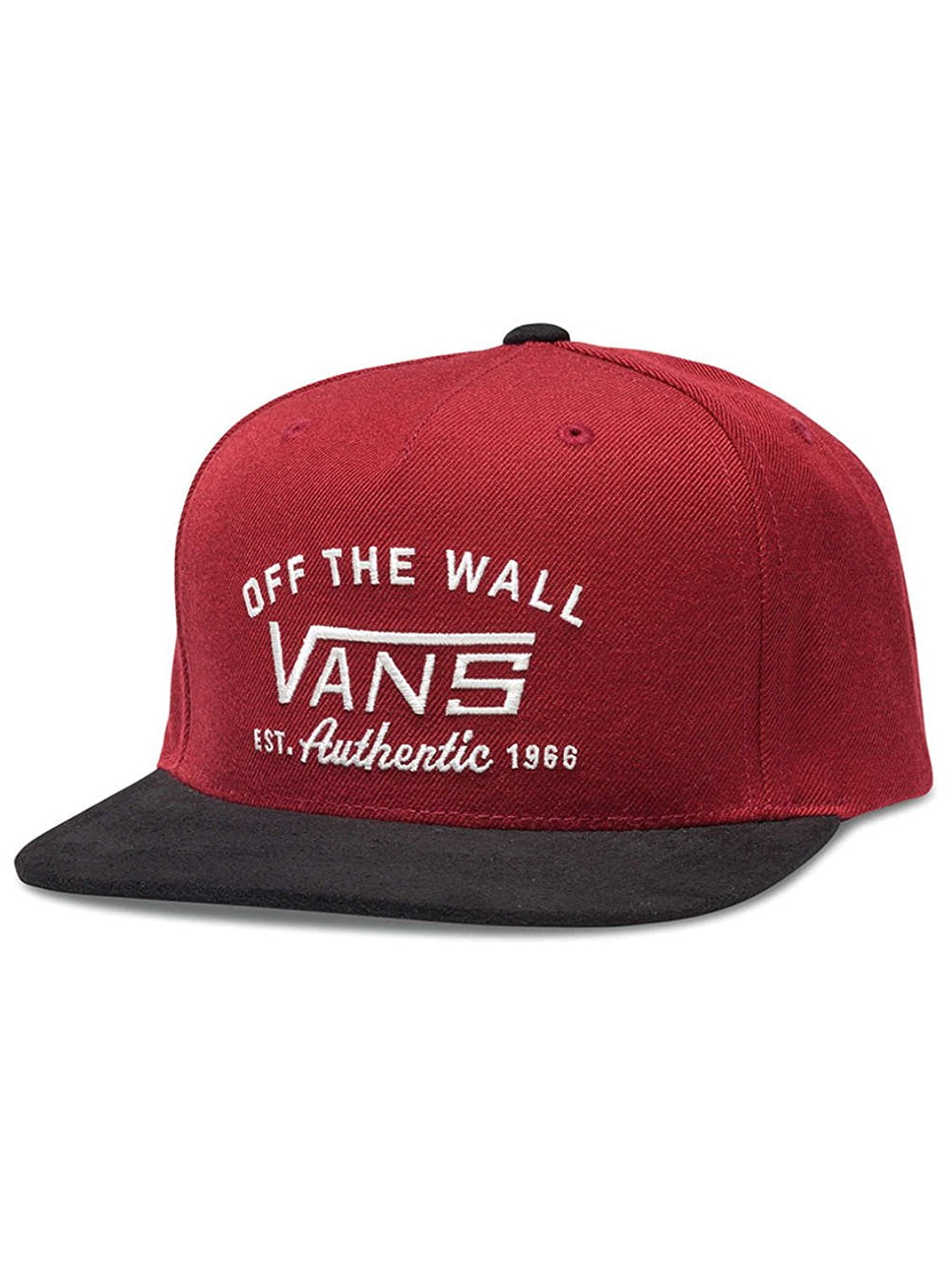 Authentic Start Red Dahlia-Red-UNICA Adjustable Baseball Golf Skateboard Cap By Vans by