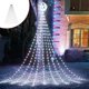 thumbnail image 4 of RKSTN Outdoor String Lights Chrismas Solar Outdoor String Lights,patio Rainproof Decorative Christmas Tree,waterfall Christmas Lights, Outdoor Hanging Patio Porch Garden Yard, 4 of 6
