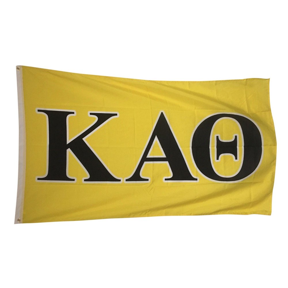 Kappa Alpha Theta Letter Official Colors Flag 3� x 5�