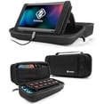 thumbnail image 1 of tomtoc Étui de Protection pour Nintendo Switch Coque Rigide de Voyage Étui de Transport Boîte 24 Cartouches de Jeu Poignée, 1 of 5