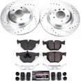 thumbnail image 3 of PowerStop Rear Z23 Evolution Sport Carbon-Fiber Ceramic Brake Pad and Drilled & Slotted Rotor Kit Fits: BMW Select Models K045, 3 of 10