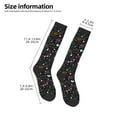 thumbnail image 5 of Fotbe I love you Mom print Women's Men's Novelty Crew Socks Cotton Socks Knee High Socks for Walking,Running,Nurses,Pregnancy, 5 of 9