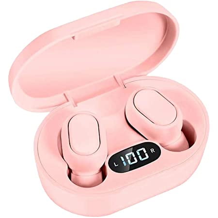 Audífonos Manos Libres Bluetooth MONYA rosa Con pantalla Digital