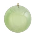 thumbnail image 2 of Vickerman 12" Celadon Shiny Ball Christmas Ornament, 2 of 2